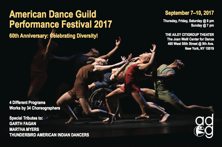 Gloria McLean, President of the American Dance Guild Festival, Supports